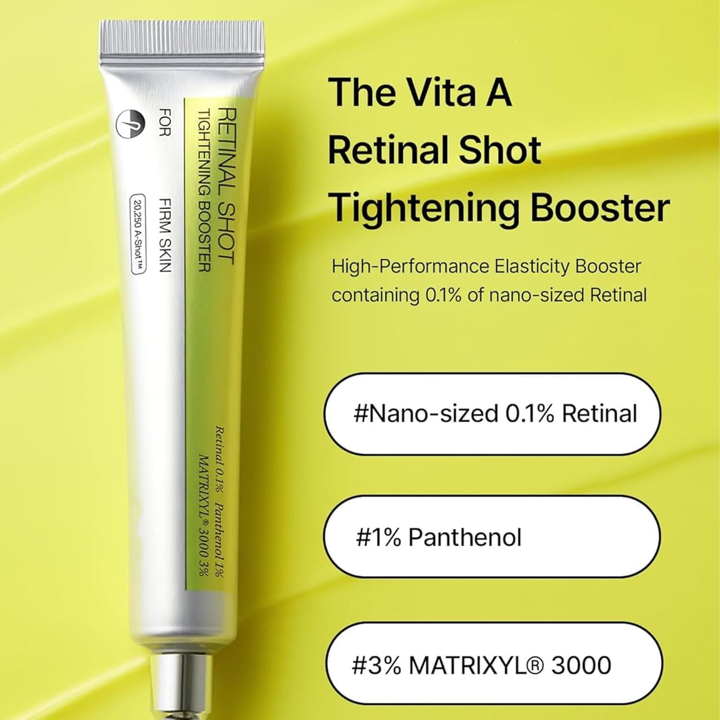 Retinal Shot Tightening Booster Serum for face
