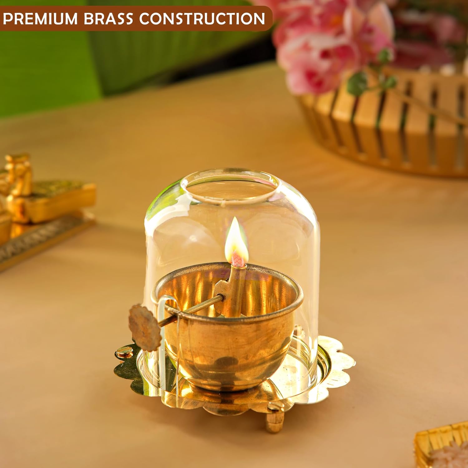 Brass Akhand Diya