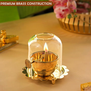 Brass Akhand Diya