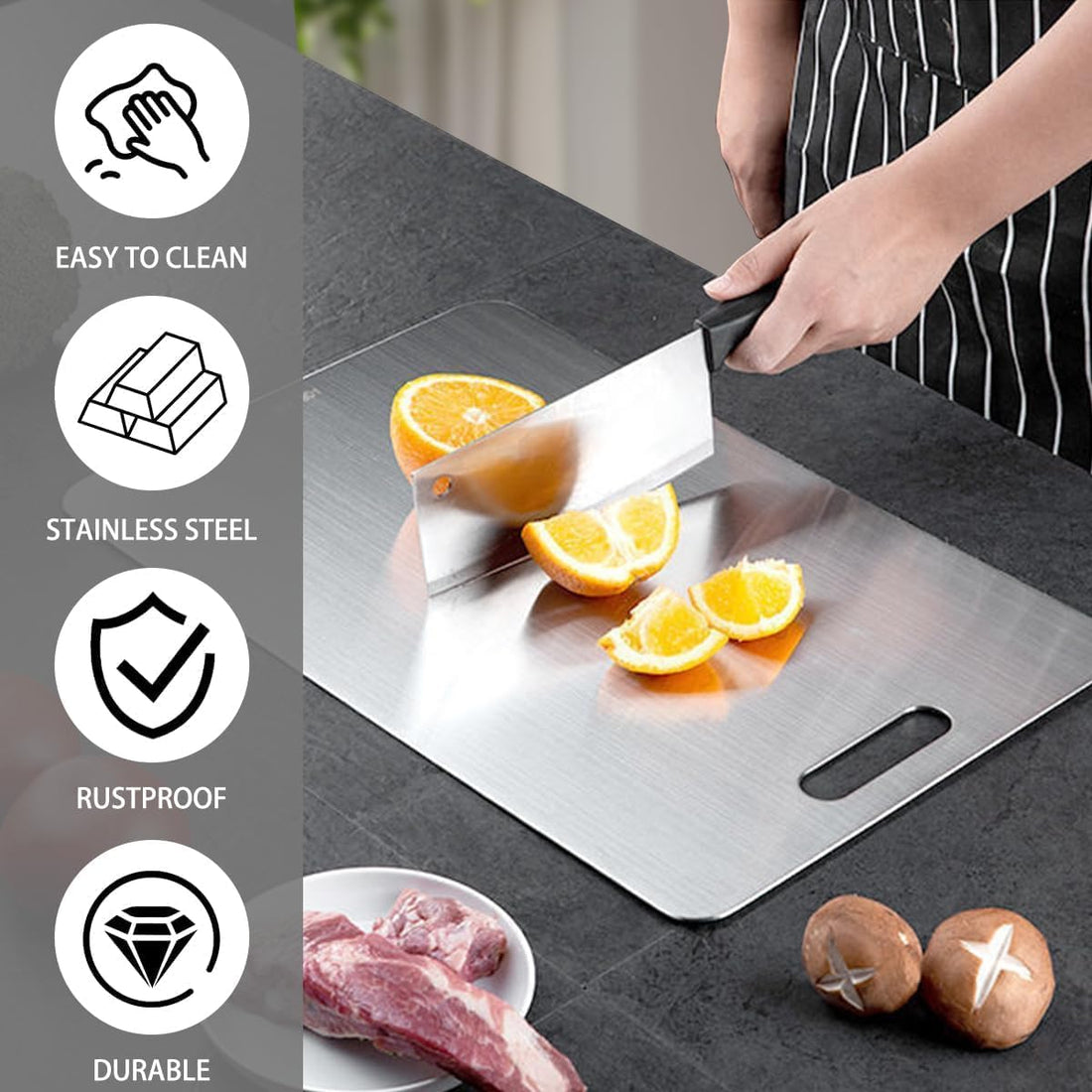 Stainless Steel Chopping Board