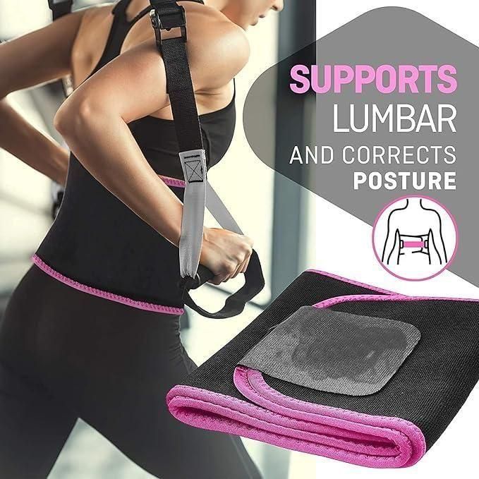 Premium Adjustable Sweat Slimming Belt
