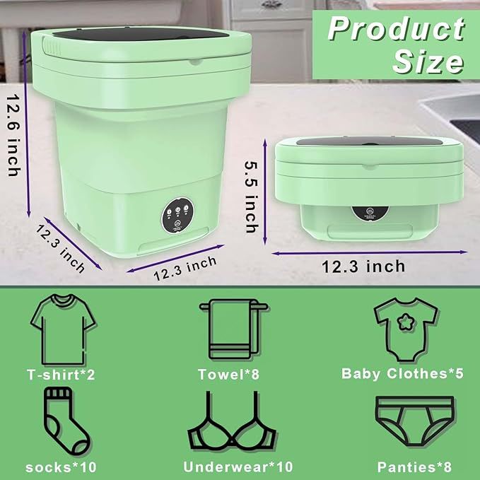 Mini Foldable washing machine