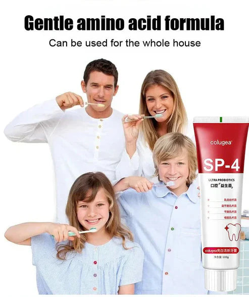 ✨SP-4 Probiotic Brightening & Stain Removing Toothpaste 🦷Pack Of 2