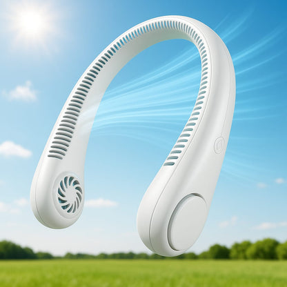 Portable Bladeless Rechargeable Neck Fan - Vistora