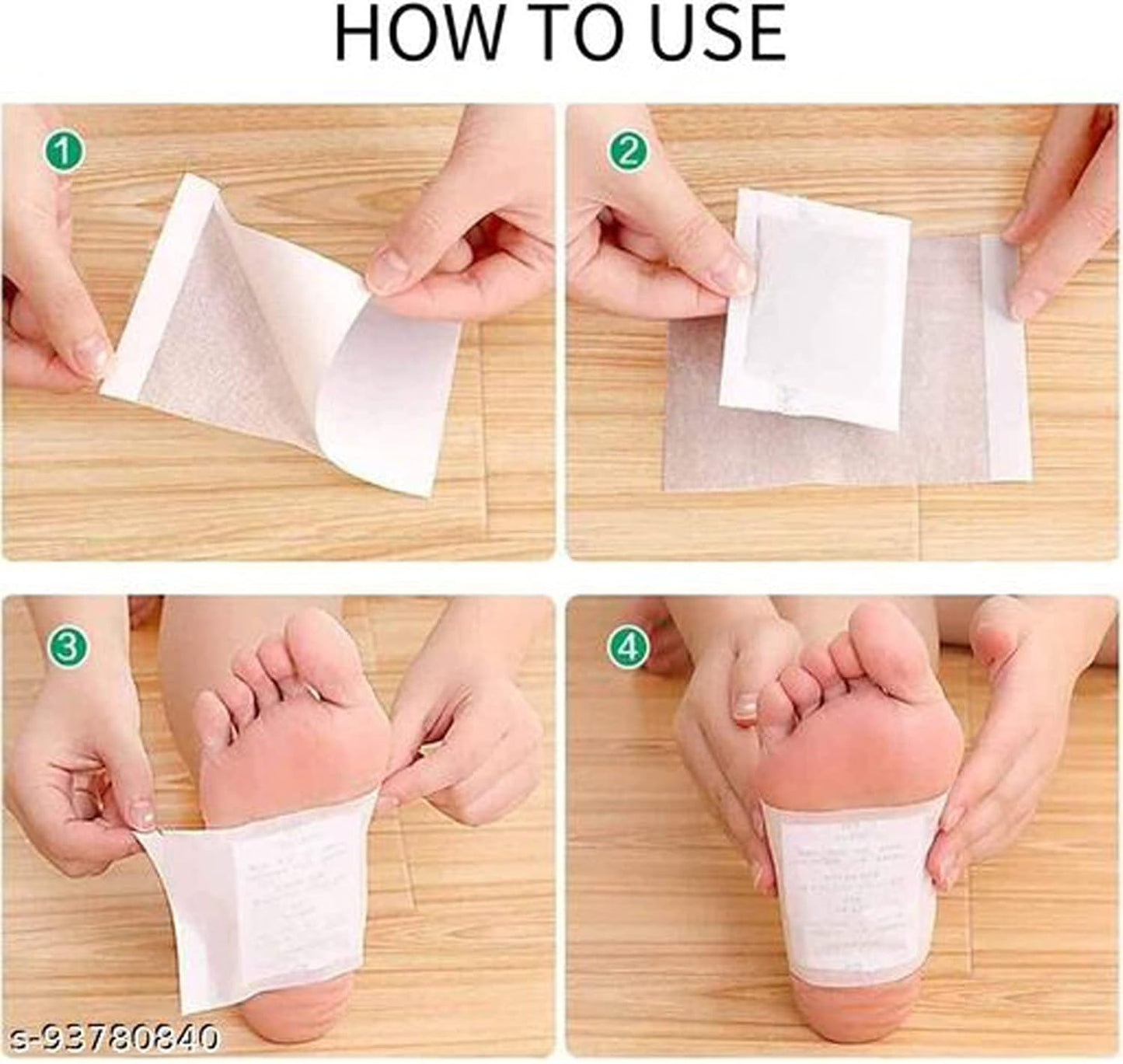 Premium Detox Foot Patches (Pack of 10) BUY 1 GET 1 FREE
